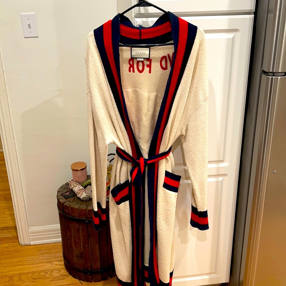 AUTHENTIC Gucci “Blind For Love” Robe
